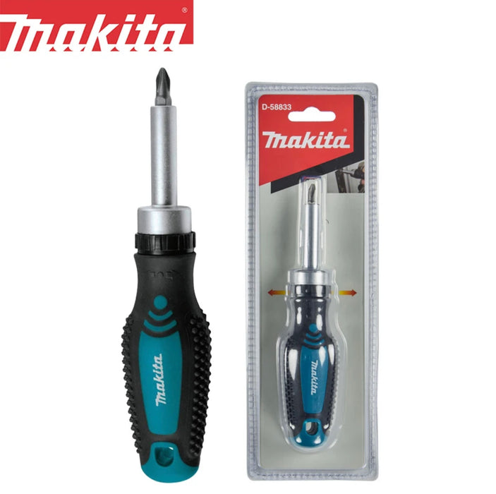 Pack of 2 - Makita D58833 Ratchet Screwdriver