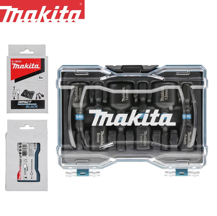 Makita E-18035 Black Impact Magnetic Socket 6X1/4"
Hexagonal Shank Hex Nut Length 50MM 6-13MM