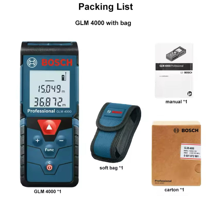 Bosch GLM 40 Professional Laser Distance Measure
