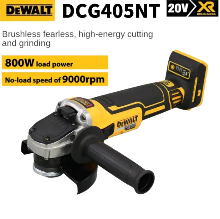 DeWalt DCG405N 20V MAX 125mm XR Brushless Angle Grinder 125mm Bare Unit
