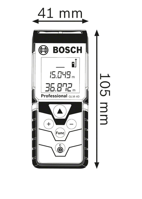 Bosch GLM 40 Professional Laser Distance Measure