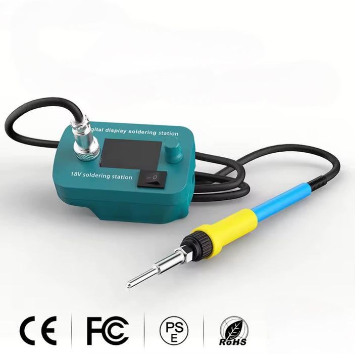 Cordless Electric Soldering Iron for Makita 14.4-18V Battery 300°C-510°C Tool