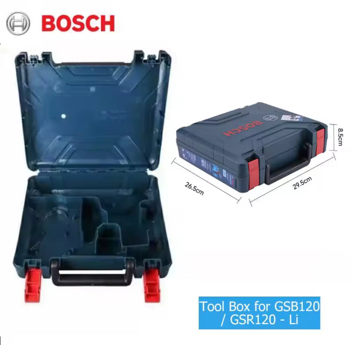 Bosch Hand Drill Tool Box Household Multifunctional Hardware Storage Box Plastic Suitcase for GSB120/GSR120