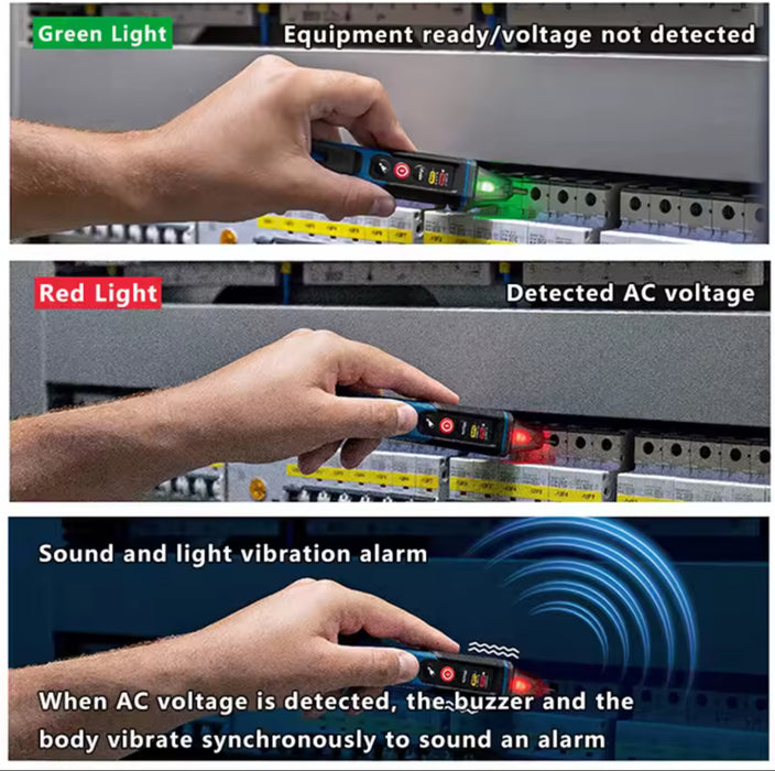 BOSCH GVD 1000-17 NON-CONTACT VOLTAGE TESTER 1000V AC