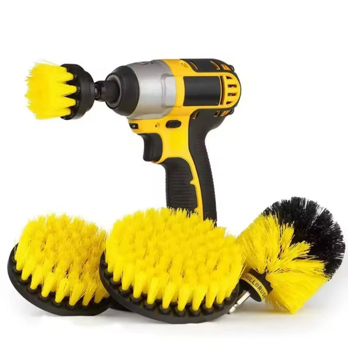 Electric Scrubber Brush Kit For Power Drills