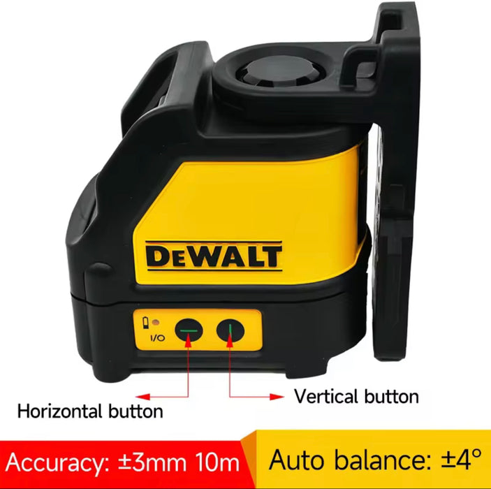 DEWALT DW088CG-XJ 20m Cross Line Self Levelling Green Laser Level With Case