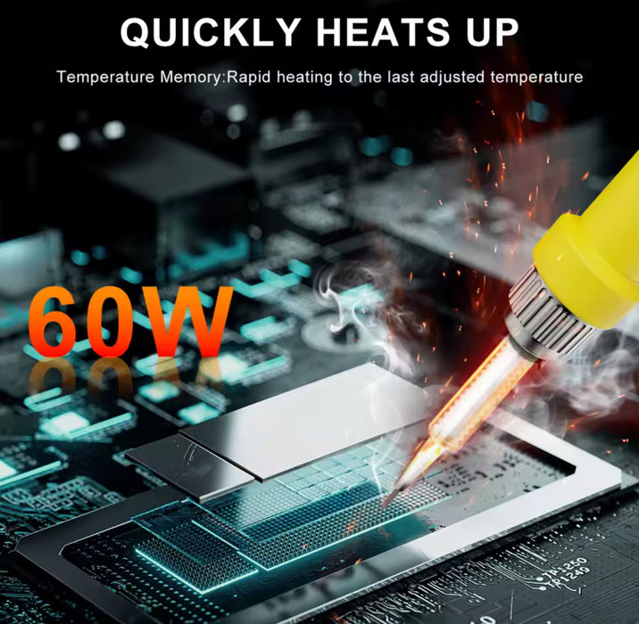 Cordless Electric Soldering Iron for Makita 14.4-18V Battery 300°C-510°C Tool